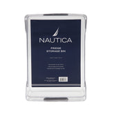 Clear bin with cool grey 11C handle	Storage bin  Size: 35.2x25x13cm